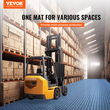 VEVOR Πλακάκια γκαράζ Interlocking, 12 x 12 x 0,53 ιντσών 50 Pack Πλακάκια δαπέδου γκαράζ, αντιολισθητικά πλακάκια δαπέδου γκαράζ διπλής όψης, για γκαράζ, υπόγεια, επισκευαστήρια, μπλε