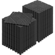 VEVOR Modular Interlocking Cushion, 55 Pack 30 x 30 cm Splicing Drinage Mats, Soft PVC Interlocking Drainage Plakas, Αντιολισθητικές οπές αποστράγγισης για τουαλέτα, μπάνιο, κουζίνα, πισίνα, υγρό, μαύρο