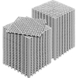 VEVOR Modular Interlocking Cushion, 55 Pack 30 x 30 cm Splicing Drinage Mats, Soft PVC Interlocking Drainage Poils δάπεδο, Αντιολισθητικές οπές αποστράγγισης για τουαλέτα, μπάνιο, κουζίνα, πισίνα, υγρό χώρο, γκρι