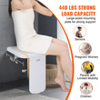 VEVOR Πτυσσόμενο ABS Κάθισμα ντους 15,7&#039;&#039; x 16,7&#039;&#039; Επιτοίχιος πάγκος ντους 440 λίβρες