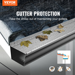 VEVOR Gutter Gutter, πλάτος 152 mm, Φίλτρο αλουμινίου DIY κάλυμμα υδρορροής, 26 ΤΕΜ 264 cm Συνολικό μήκος, διάμετρος οπής 4 mm &amp; 0,5 mm πάχος Raptor Gutter Gutters Ταιριάζει σε κάθε στέγη ή τύπο υδρορροής