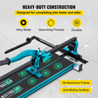 Εργαλείο κοπής VEVOR Tile Cutter 39in με διπλούς βραχίονες μονής ράγας οδηγού λέιζερ