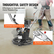 VEVOR Power Walk-Behind τσιμεντοσπάτουλα 24&quot; 6HP με τροφοδοσία αερίου με λεπίδα πλωτήρα