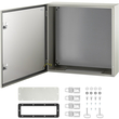 VEVOR NEMA Ατσάλινο περίβλημα, 24 x 24 x 8&#039;&#039; NEMA 4X Steel Electrical Box, IP66 Waterproof &amp; Dustproof, Ηλεκτρικό κουτί σύνδεσης εξωτερικού/εσωτερικού χώρου, με πλάκα τοποθέτησης