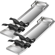 VEVOR Concrete Knee Boards 30&#039;&#039; x 8&#039;&#039; Slider Knee Boards, Kneeler Board από ανοξείδωτο χάλυβα Kneeboards, Concrete Sliders Pair Moving Sliders, with Concrete Board Straps for Cement and Concrete Finishi