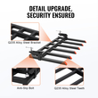 Σφιγκτήρας VEVOR σε Debris Forks σε κάδο 60&quot;, Χωρητικότητα 4560 lbs Σφιγκτήρας βαρέως τύπου σε εξαρτήματα κάδου πιρουνιών παλέτας, κατάλληλος για τρακτέρ Skidsteer με κάδο φορτωτή για καθαρισμό πεσμένων άκρων ή υπολειμμάτων αυλής