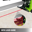 VEVOR Tile Cutter 31,5 ιντσών Μηχανή κοπής πλακιδίων 1,4 ιντσών Μηχανή κοπής κεραμικών πλακιδίων πορσελάνης με οδηγό λέιζερ από ατσάλινο πλαίσιο και μπόνους ανταλλακτικό κοπτικό τροχοί κοπής πλακιδίων Εργαλείο χειρός