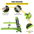 VEVOR Tile Cutter 47-inch Tile Cutter Μηχανή κοπής πλακιδίων 1,4 ιντσών Κεραμικός κόφτης πλακιδίων πορσελάνης με οδηγό λέιζερ από σκελετό από χάλυβα και μπόνους ανταλλακτικό κόφτη τροχούς κοπής πλακιδίων Εργαλείο χειρός