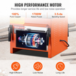 Ηλεκτρικός ράβδος οπλισμού πάγκου VEVOR 1700W 3 γωνία έως 1 ίντσα #8 (4-25 mm)