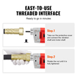 VEVOR Handheld Electric Concrete Vibrator 800W 1,5M Shaft Remover Air Bubble