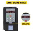 Μετατροπέας μεταβλητής συχνότητας VEVOR 5,5 KW VFD 220 V Μετατροπέας κίνησης μεταβλητής συχνότητας Εξοικονόμηση συχνότητας Λειτουργεί αυτόματα με είσοδο 1 ή 3 φάση και έξοδο 3 φάσεων για έλεγχο ταχύτητας κινητήρα ατράκτου