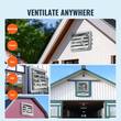 VEVOR Shutter Exhaust Fan Shop Εξατμιστήρας 610 mm Επίτοιχος 2892 CFM AC