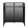 VEVOR DJ Event Πρόσοψη Επιτραπέζια βάση DJ 42&quot; x 21&quot; Επίπεδη επιτραπέζια μπλούζα+Ταξιδιωτική τσάντα+Scrims
