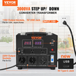 Μετατροπέας τάσης VEVOR 3000VA Step Up/Down 220V-110V /110V-220V CE