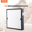 Φίλτρο αέρα VEVOR HEPA, 15,75&#039;&#039; x 15,75&#039;&#039; Αντικατάσταση φίλτρου αέρα, Υψηλής απόδοσης φίλτρα Stage 3 Συμβατά με BlueDri &amp; VEVOR Scrubber, Καθαριστές αέρα, Εξοπλισμός αποκατάστασης ζημιών από νερό