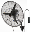 VEVOR 24&quot; ταλαντευόμενος ανεμιστήρας τοίχου Mist Metal 3 Ταχύτητες 115W