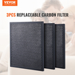 Φίλτρα ενεργού άνθρακα VEVOR, 3 Pack, 16&#039;&#039; x 19&#039;&#039; Αντικατάσταση φίλτρου αέρα, Υψηλής απόδοσης φίλτρα Stage 2 Συμβατά με BlueDri &amp; VEVOR Scrubber, Καθαριστές αέρα, Εξοπλισμός αποκατάστασης ζημιών από νερό