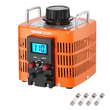 VEVOR 2000VA Variable Voltage Transformer 6.6A 0-300V Voltage Regulator LCD CE