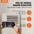 Θερμική κάμερα VEVOR για Android &amp; IOS 256 x 192 IR ανάλυση με WiFi
