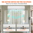 VEVOR 0,9m Commercial Air Curtain Indoor Super Power 2 Speeds 1528m³/h, Επιτοίχια κουρτίνες για πόρτες με πιστοποίηση UL, ανεμιστήρας εσωτερικού χώρου με οριακό διακόπτη βαρέως τύπου, Εύκολη εγκατάσταση χωρίς θέρμανση