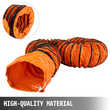 Εύκαμπτος αγωγός VEVOR 16 FT (5 m) PVC εύκαμπτος αγωγός για 300 MM/12 ίντσες διάμετρος εξάτμισης Εύκαμπτος αγωγός εξαγωγής ανεμιστήρα 12 ιντσών εύκαμπτος αγωγός εύκαμπτος αγωγός εξαερισμού εύκαμπτος αγωγός16