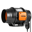 VEVOR 152,4 mm Inline Duct Fan Kit HVAC Exhaust Blower Kit Έλεγχος μεταβλητής ταχύτητας AC