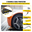 VEVOR Modular Rubber Speed ​​Bump Driveway Cable Protector Ramp 6FT με 2 κανάλια