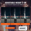 VEVOR Cold Spark Firework Machinex4 700W 2-5M Stage DJ Wedding Event Party