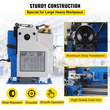 VEVOR Mini Metal Lathe 7x12 Inch Precision Variable Speed ​​2250RPM 400W Ζυγαριά Τηλεσκοπικά Σετ Μεταλλικό Ξύλο Επεξεργασίας Τόρνος Αυτόματος με τσοκ 3 σιαγόνων με αυτοκεντρικό τσοκ