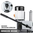VEVOR Πάγκος Morticer 1/2 HP 1400RPM Τρυπάνι πάγκου 13mm Χωρητικότητα τσοκ Μηχανή πάγκου Mortising 60 Pounds Weight for Wooden Mortises Εσωτερική λείανση Διάτρηση μετάλλων