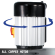 VEVOR Bench Morticer 1/2 HP 1400RPM Τρυπάνια πάγκου 60 Pounds Weight Μηχάνημα Mortising Πάγκου 13mm Χωρητικότητα τσοκ για εσωτερική λείανση μετάλλων διάτρηση κοπής ξύλινων τεμαχίων