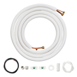 VEVOR Mini Split Line Set 6,4x12,7mm x4876,8mm Χάλκινος σωλήνας AC με καλώδιο σύνδεσης