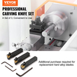 Βάση εργαλείων τόρνου VEVOR 3 τεμαχίων Indexable, 5/8 ίντσες, CNC βαρέως τύπου μεταλλικά εργαλεία κοπής τόρνου, με θήκη αλουμινίου επικαλυμμένα με επικάλυψη από καρβίδιο, για περιστροφή αυλακώσεων με σπειρώματα αποκοπής θήκες