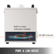 VEVOR Pure Air Fume Extractor 80W Smoke Air Purifer 180m3/h Air Volume Air Pure Purifier 220V Portable Fume Extractor 58 dBA Καθαριστής καπνού χαμηλού θορύβου για CNC Laser Engraving Machine
