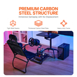 VEVOR Racing Wheel Stand Αναδιπλούμενο για Logitech G923/G920/G29 Compact