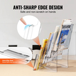 Βάση μπροσούρας VEVOR Acrylic 8,5 x 11 ιντσών 4-Tier Literature Stand Display Rack