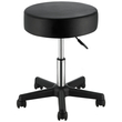 VEVOR Rolling Stools με ρόδες, 400 LBS Weight Capacity Σκαμπό ρυθμιζόμενου ύψους με εξαιρετικά παχύ μαξιλάρι καθίσματος, περιστρεφόμενη καρέκλα σκαμπό για σαλόνι, μπαρ, σπίτι, γραφείο, τατουάζ, ιατρικό, μασάζ, μαύρο