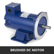 90V DC MOTOR, 1/2HP, 56C Frame, 1750 RPM, TENV, Μόνιμος μαγνήτης, Ολοκαίνουργιο