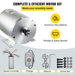 VEVOR 48V DC 1800 Watt Ηλεκτρικός κινητήρας χωρίς ψήκτρες με ελεγκτή &amp; φορτιστή 9 δόντια T8F αλυσιδωτή γρανάζι και βάση στήριξης για σκούτερ Go Karts και ηλεκτρονικά ποδήλατα