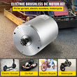 Κινητήρας χωρίς ψήκτρες VEVOR 3000W 72V, Ηλεκτρικός κινητήρας σκούτερ με ελεγκτή υψηλής ταχύτητας 4900 RPM για Mini Bike Quad και Go-Kart