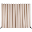 VEVOR Room Divider, 8 ft x 10 ft φορητό διαχωριστικό δωματίων με πάνελ με ρόδες Διαιρέτη κουρτινών Βάση, διαχωριστικό δωματίου Οθόνη απορρήτου για γραφείο, υπνοδωμάτιο, τραπεζαρία, μελέτη, χακί