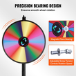 VEVOR 24 ιντσών Spinning Prize Wheel, 14 Slots Spinning Wheel, Roulette Roulette with Dry Ease and 2 Markers, Standing on table ή στο πάτωμα Win Fortune Spin Games στο Party Pub Trade Show Carnival