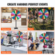 VEVOR 36 ιντσών Spinning Prize Wheel, 18 Slots Spinning Wheel, Roulette Wheel with Dry Ease and 2 Markers, Standing on table ή στο πάτωμα Win Fortune Spin Games στο Party Pub Trade Show Carnival