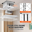 VEVOR Motorized Projector Lift Electric Projector Lift Ρυθμιζόμενο ύψος 59 in