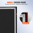 VEVOR 100 Inch Diagonal Projector Screen 16:9 4K HD Projector Aluminum Frame Portable Screen Screen Sputation Wall for Home Threater Outdoor Use (100inch)