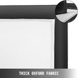 VEVOR 6mx4m Τεράστια φουσκωτή οθόνη ταινίας 13,5x6,8ft Φορητή οθόνη προβολέα 3D εξωτερική οθόνη προβολέα για υπαίθριο θέατρο χωρίς φυσητήρα (6x4m)