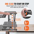 Μετατροπέας γραφείου VEVOR Standing Desk Riser δύο επιπέδων Stand up Desk Riser, 31,5 ιντσών Large Sit to Stand Desk Converter, 5,5-20,1 ιντσών Ρυθμιζόμενο ύψος, για οθόνη, πληκτρολόγιο και αξεσουάρ που χρησιμοποιούνται στο Home Office