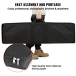 Kit Pipe and Drape VEVOR 10ft x 10ft, Βάση για σκηνικό βαρέως τύπου με βάση από ανθρακούχο χάλυβα, ρυθμιζόμενη στήριξη σκηνικού με 6 σφιγκτήρες και μια τσάντα μεταφοράς για γάμους, πάρτι, εκδηλώσεις, φωτογραφία και έκθεση