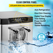 Εμπορική σκληρή παγωτομηχανή 3,5-4,4 UK Gallon/H Stainless Steel Ice Cream Maker