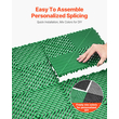 VEVOR Interlocking Drinage Mat Drainage Cushion 12&quot; x 12&quot; Αρθρωτό πλακάκι δαπέδου